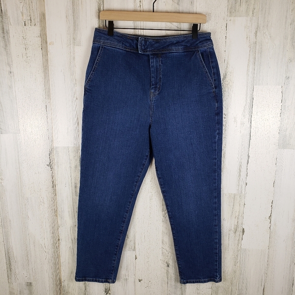 Boden Tapered Leg Trouser Jeans Sz 10 - Picture 1 of 8